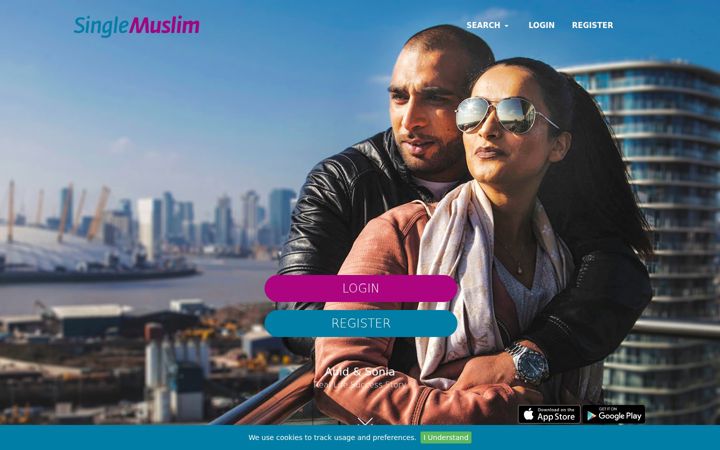 Screenshot of singlemuslim.com