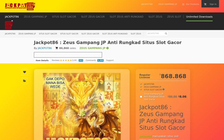 Screenshot van sinnjoy.com