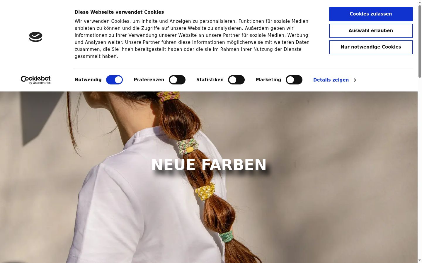 Screenshot tal-banner tal-kunsens muri qabel kwalunkwe interazzjoni