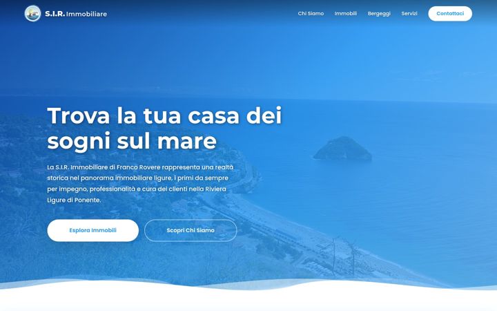 Skärmbild av sirimmobiliare.it