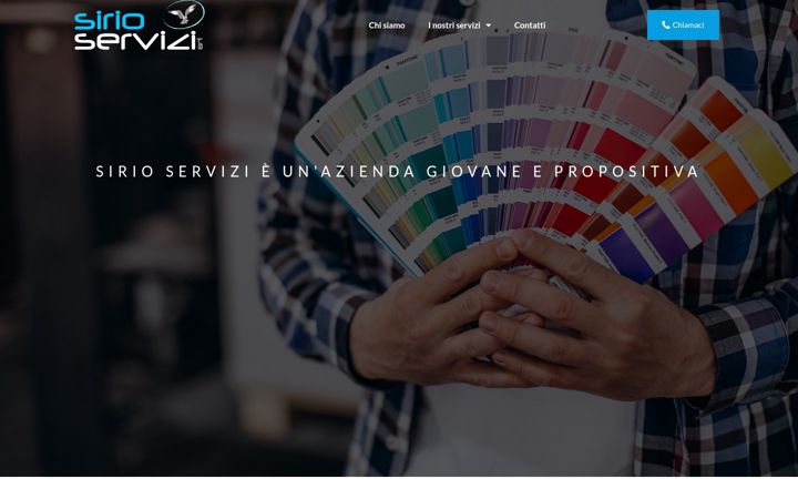 Screenshot von sirio-servizi.com