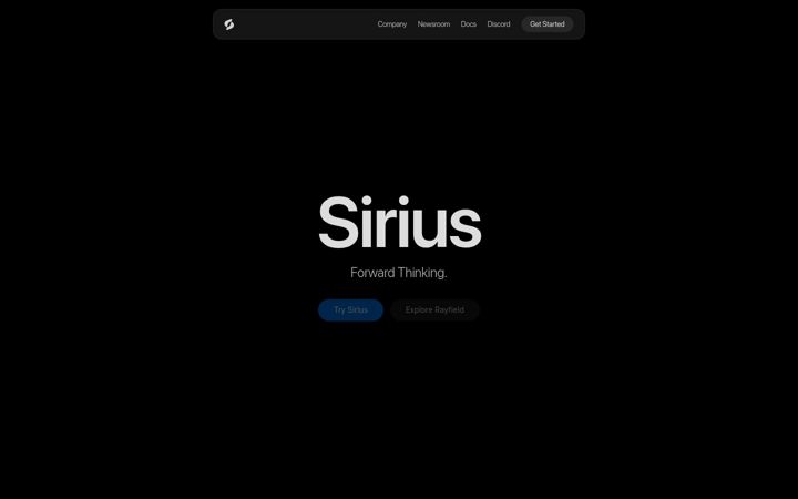Screenshot di sirius.menu