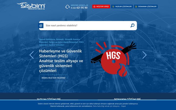 Screenshot of sisbim.com