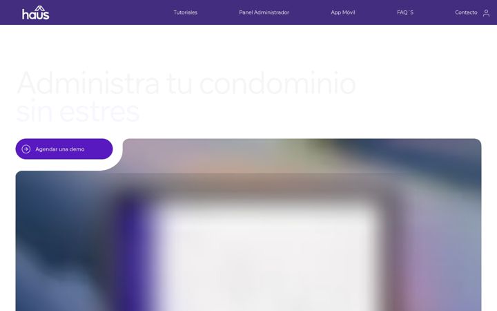 Screenshot of sistemahaus.com