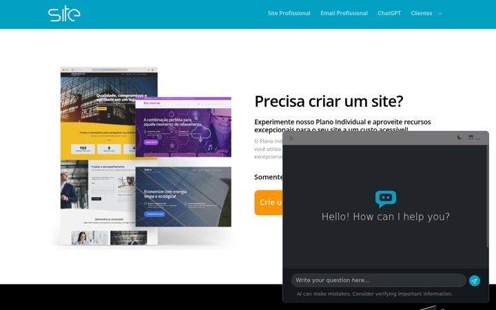 Screenshot of site.com.br