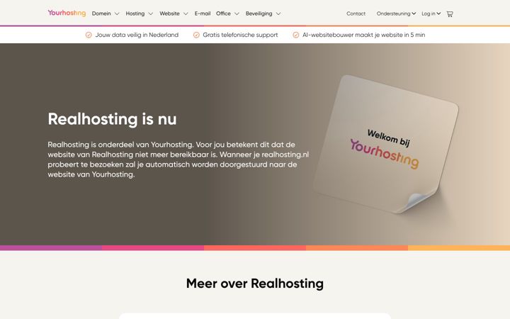 Screenshot of sitebytes.nl