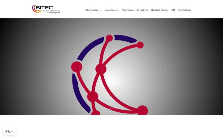 Screenshot of sitec.fr