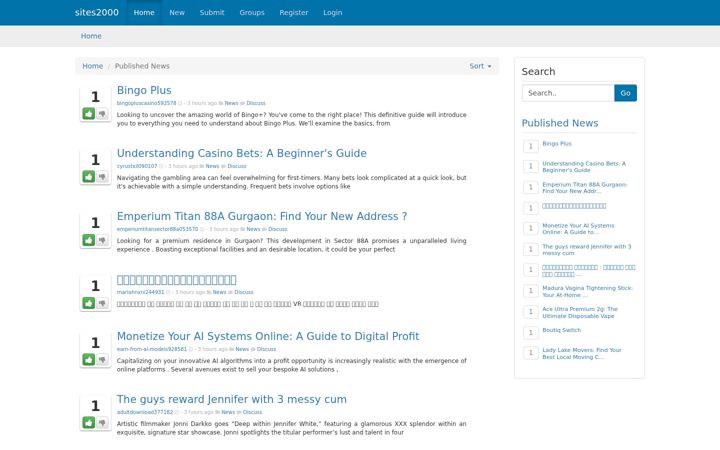 Screenshot of sites2000.com