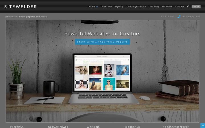 Screenshot of sitewelder.com
