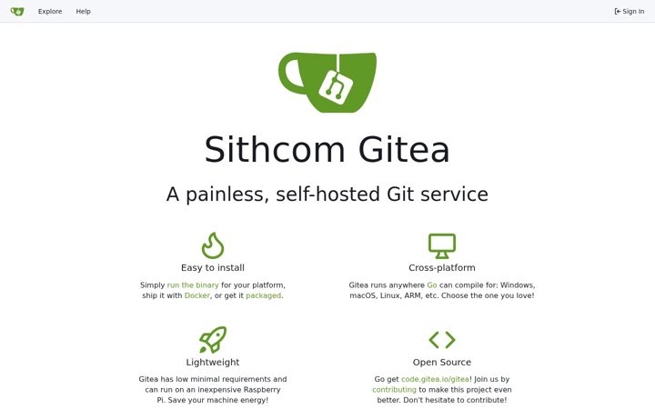 Screenshot of sithcom.de