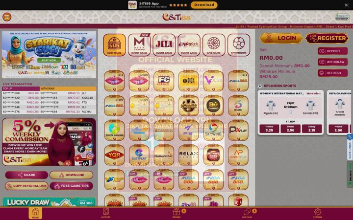 Screenshot of siti88.com