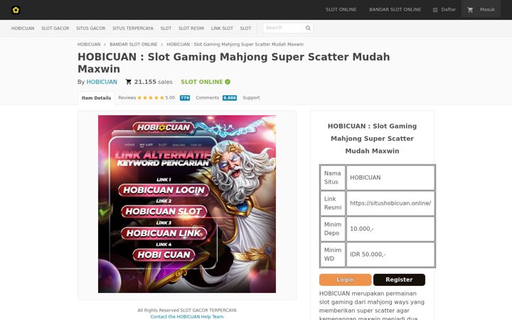 Posnetek zaslona situshobicuan.online