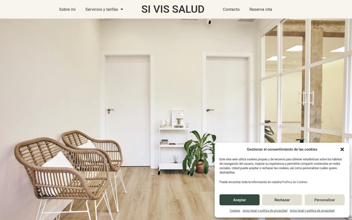 Screenshot von sivissalud.com