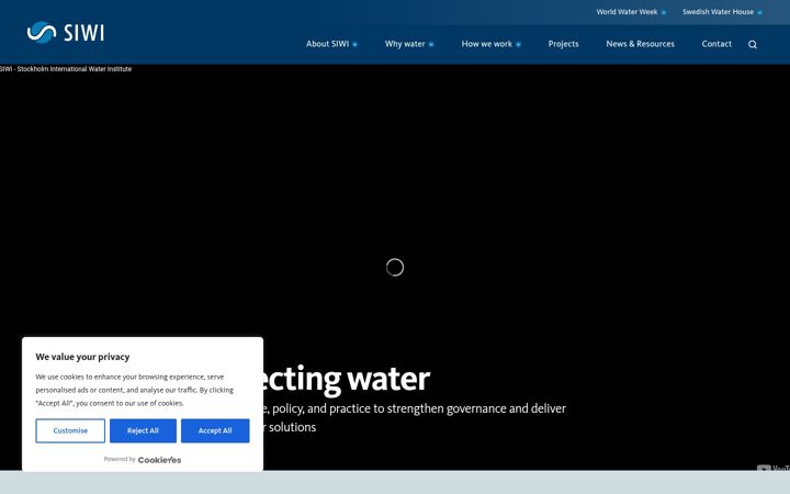 Screenshot of siwi.org