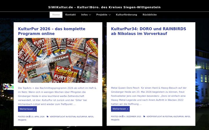 Screenshot of siwikultur.de