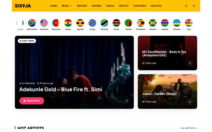Screenshot of six9ja.com