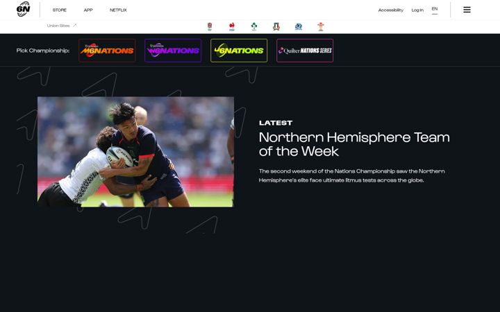 Screenshot of sixnationsrugby.com