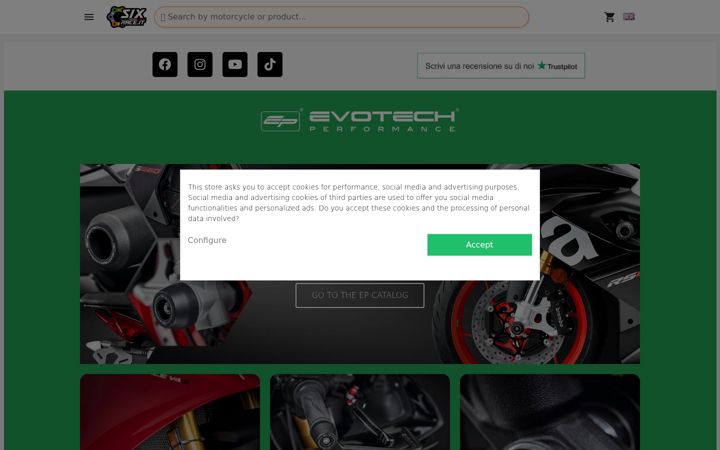 Screenshot di sixrace.it