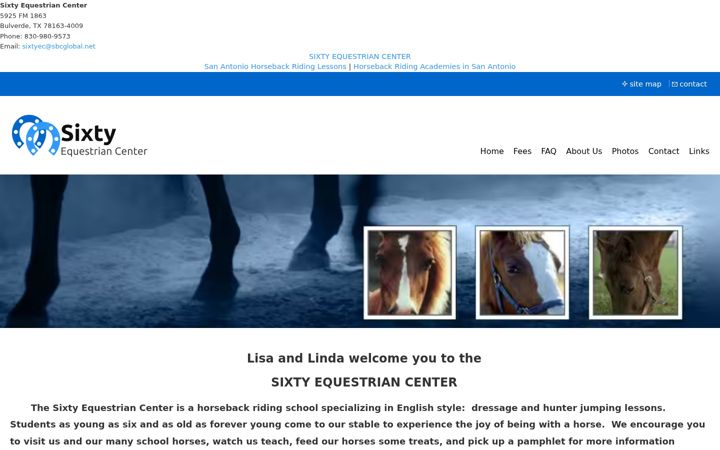 sixtyequestriancenter.com