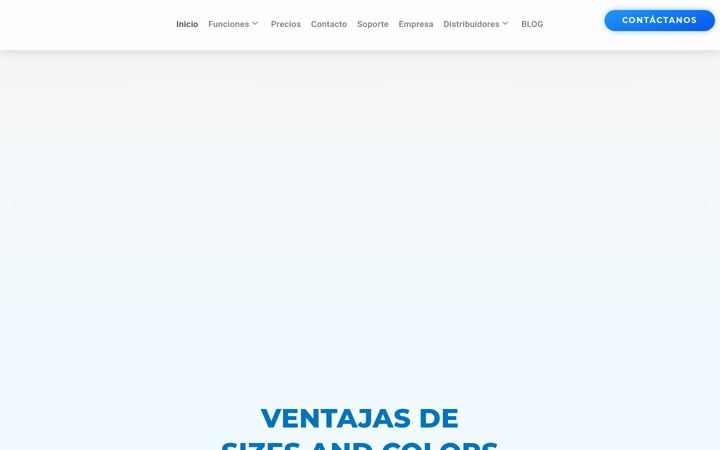 Screenshot of sizesdns.com