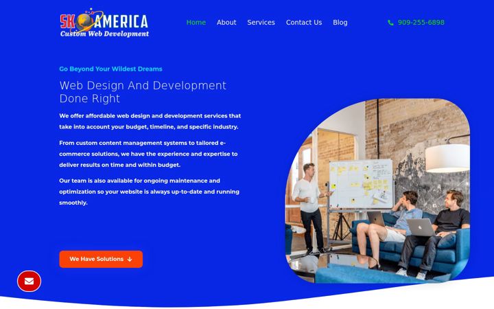 Ekrānuzņēmums no sk-america.com
