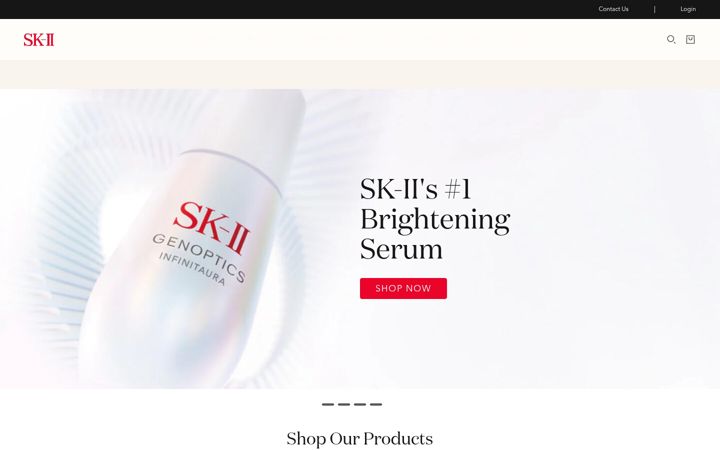 Screenshot of sk-ii.com