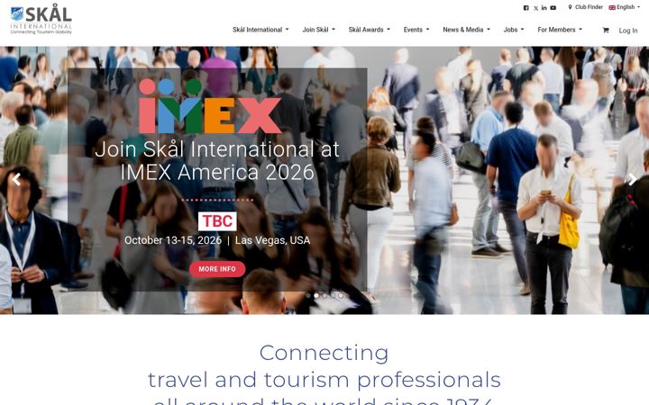 Screenshot of skal.org