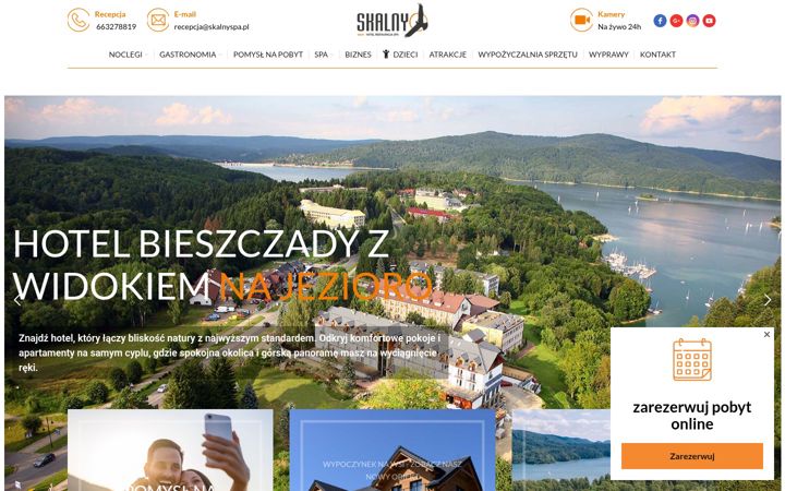 Screenshot of skalnyspa.pl