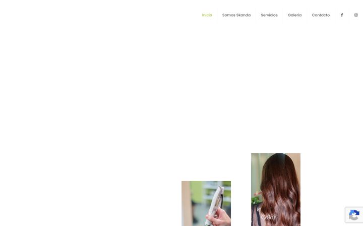 Screenshot of skanda.es
