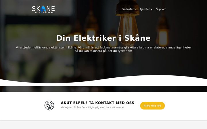 Zrzut ekranu skaneelochnatverk.se