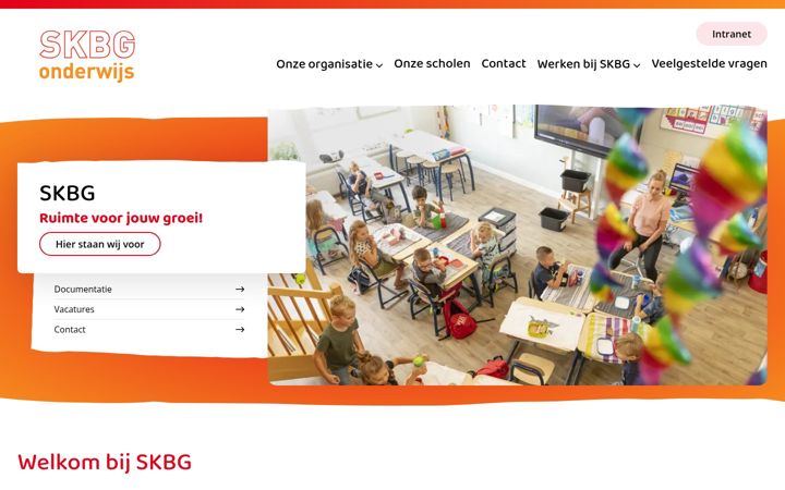 Screenshot of skbg.nl