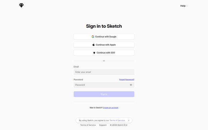Screenshot of sketch.cloud