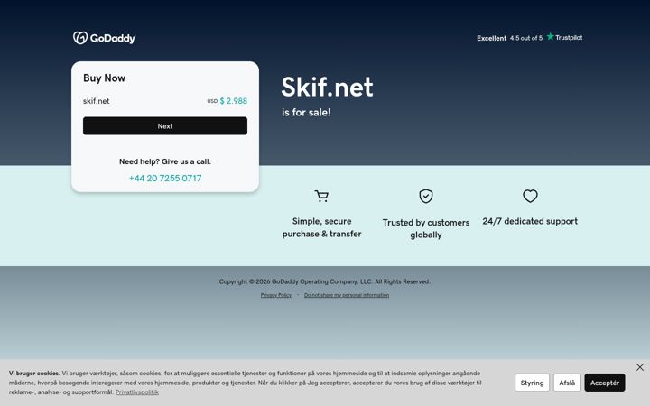 Screenshot of skif.net