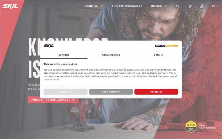 Screenshot of skileurope.com
