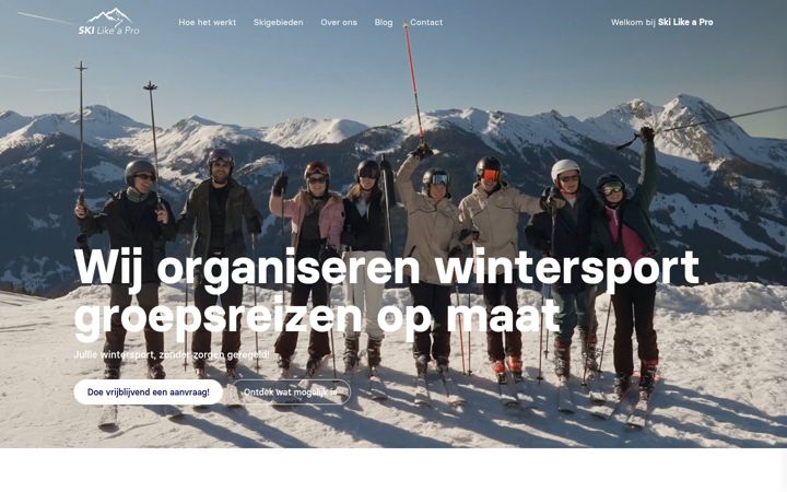 Screenshot of skilikeapro.nl