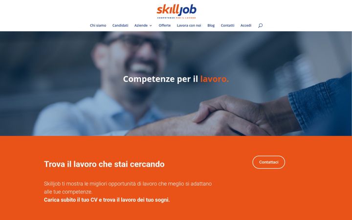Snimka zaslona za skilljob.it
