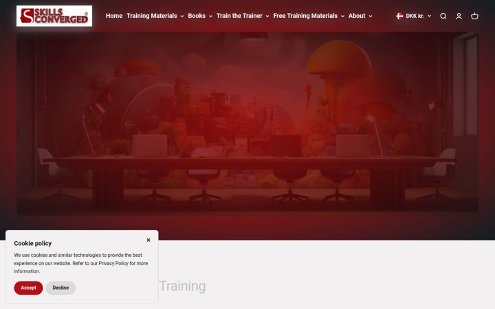Screenshot of skillsconverged.com