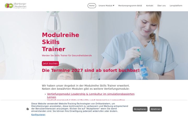 Skærmbillede af skillstrainer.de