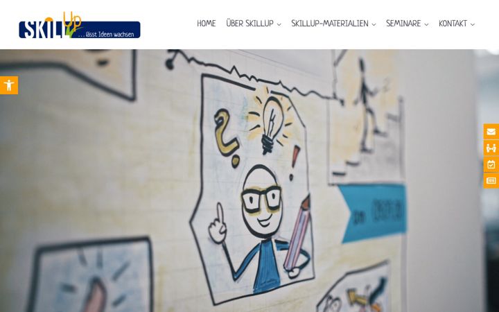 Skærmbillede af skillup-teaching.de