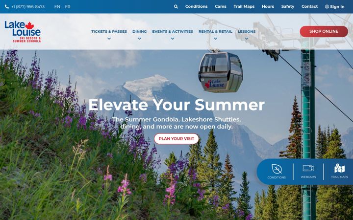Screenshot of skilouise.com
