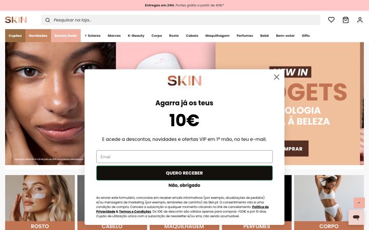 Screenshot of skin.pt