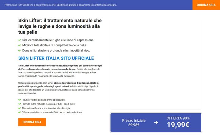 Screenshot of skinlifteritalia.org
