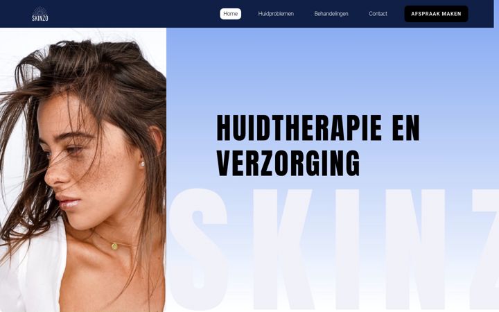 Ekrānuzņēmums no skinzo.nl