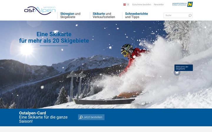 Snímek obrazovky skiregion-ostalpen.at
