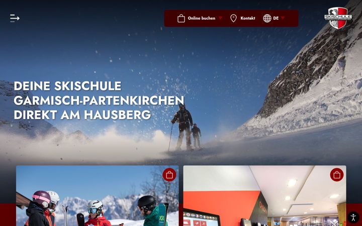 Ekrano kopija skischule-gap.de