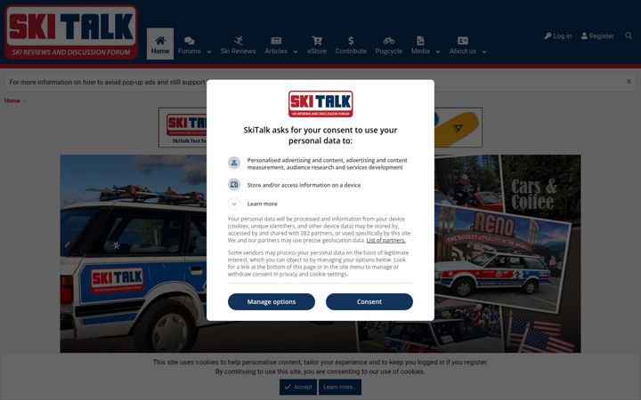 Screenshot of skitalk.com