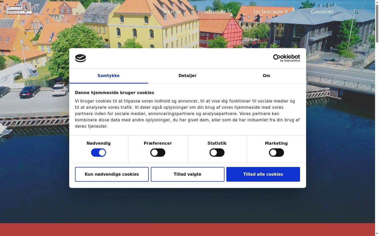 Zrzut ekranu banera zgody wyświetlanego przed jakąkolwiek interakcją