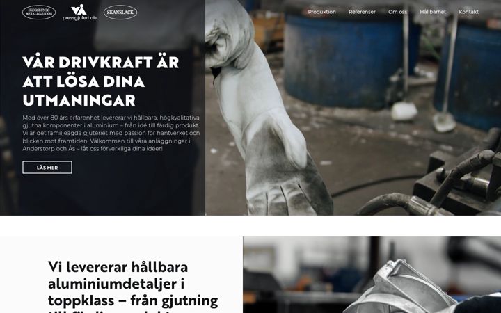 Skjámynd af skogslunds.se