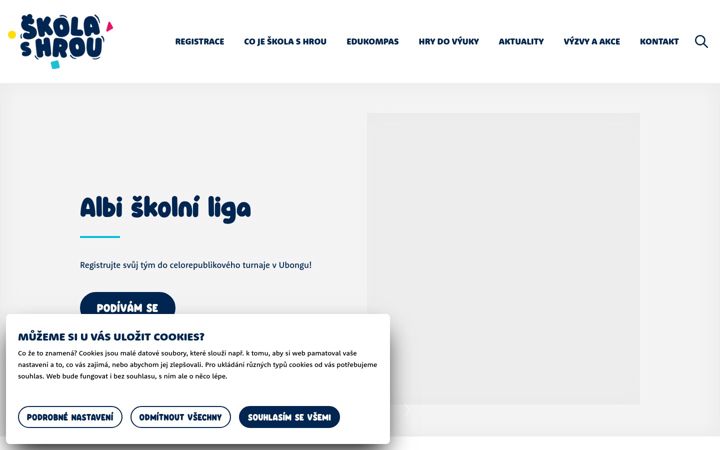 Screenshot of skolashrou.cz