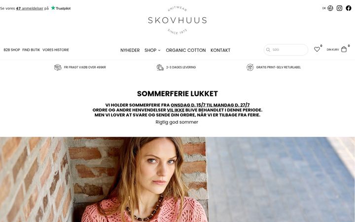 Screenshot stránky skovhuus-strik.com